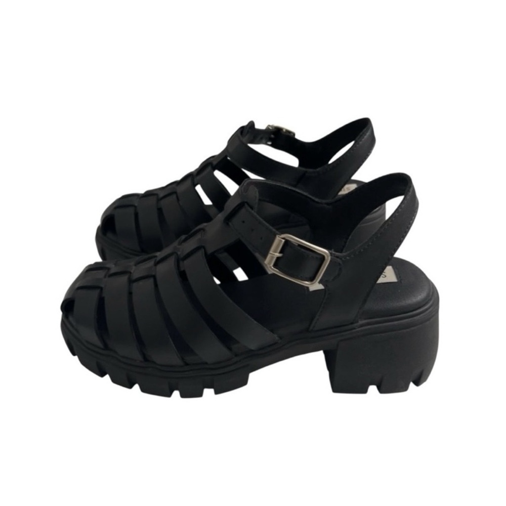 Steve Madden Black Strappy Women's Sandals